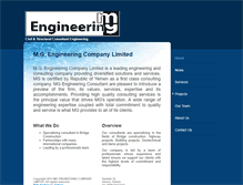 Tablet Screenshot of mgengineeringco.com